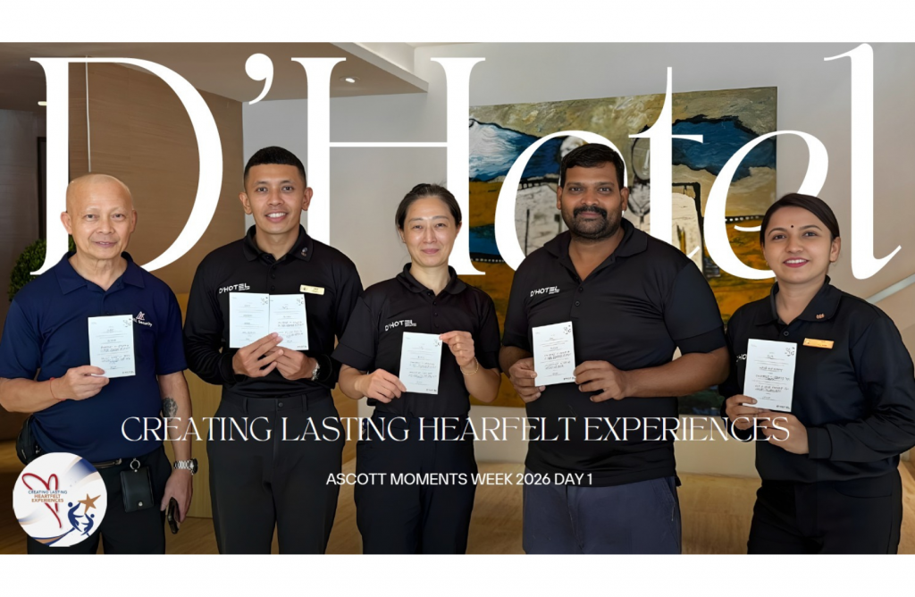 23 March 2026 | Ascott Moments Week 2026